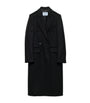 Prada Black Cashmere Double-Breasted Coat