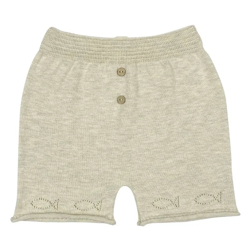 Bayiri - Little Fish organic cotton shorts | Grey