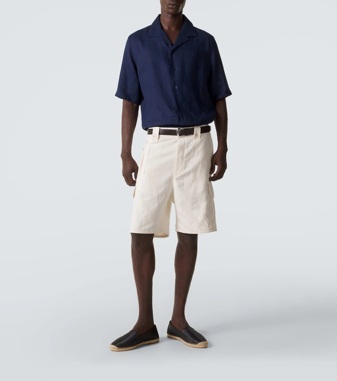 Brunello Cucinelli - Süet şeritli espadriller