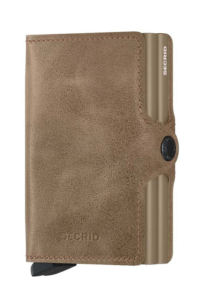Secrid Twinwallet Vintage Taupe Deri Cüzdan