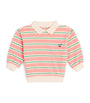Cotton Stripe Polo Sweater (12 Months-4 Years)