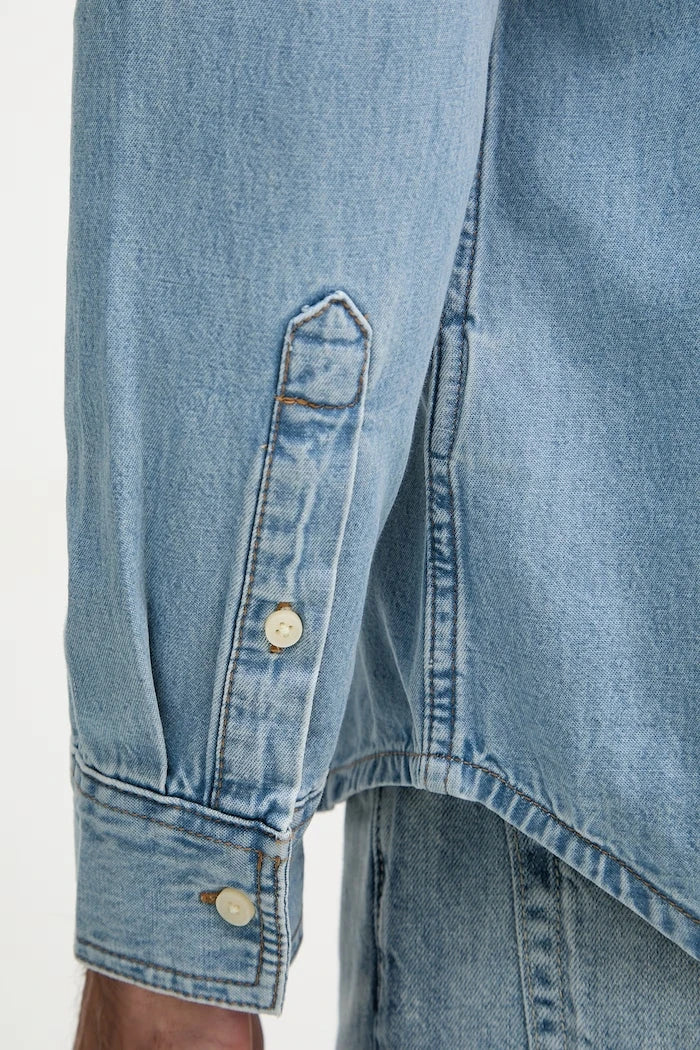 Calvin Klein Jeans риза мъжка от деним