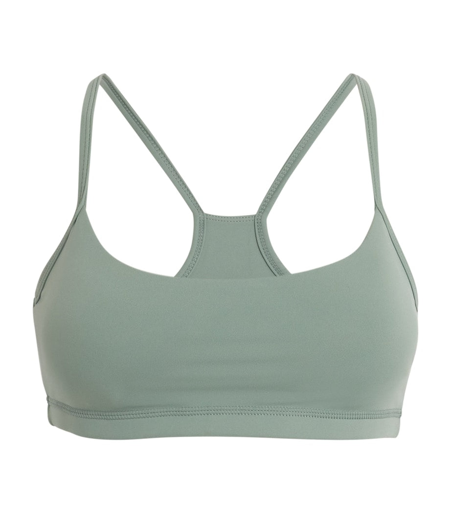 Green Ultimate Racer Sports Bra