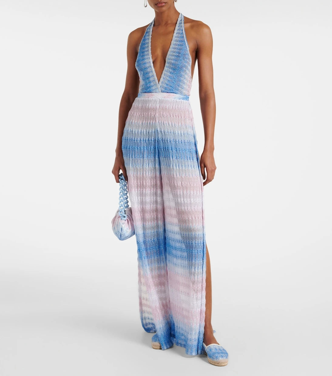 Missoni - Zigzag ombré lamé tulum