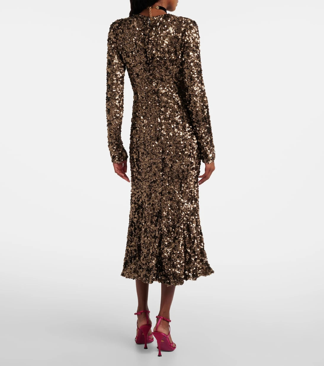 Dolce&Gabbana - Sequined midi dress