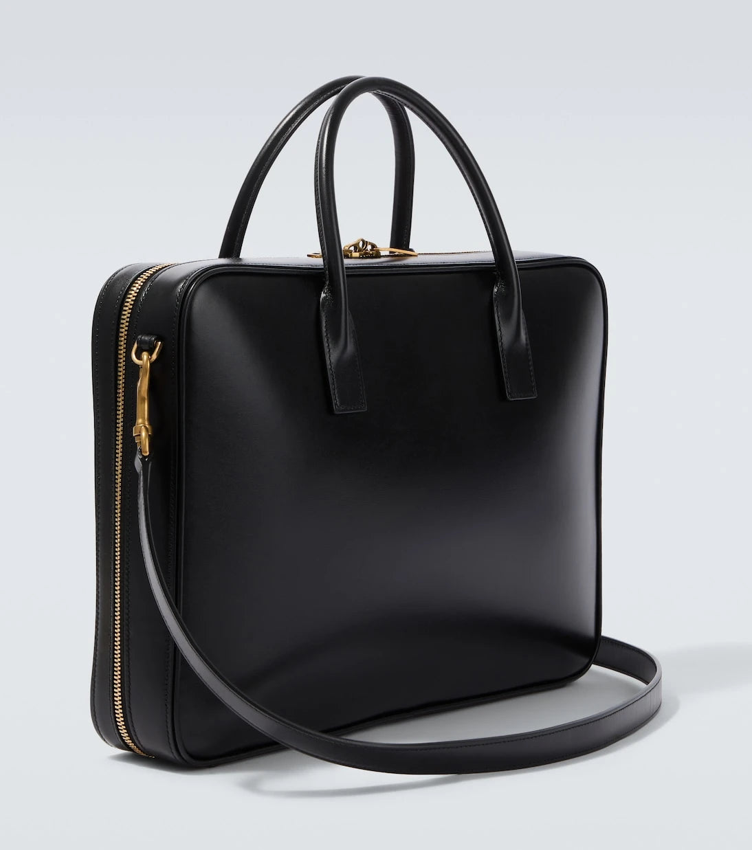 Saint Laurent - Leather briefcase