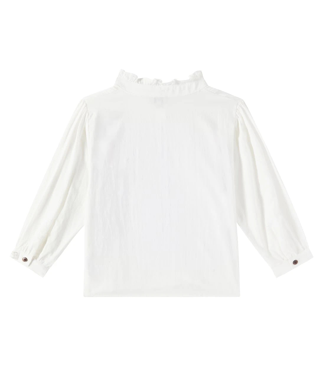 Donsje - Fini ruffled cotton blouse