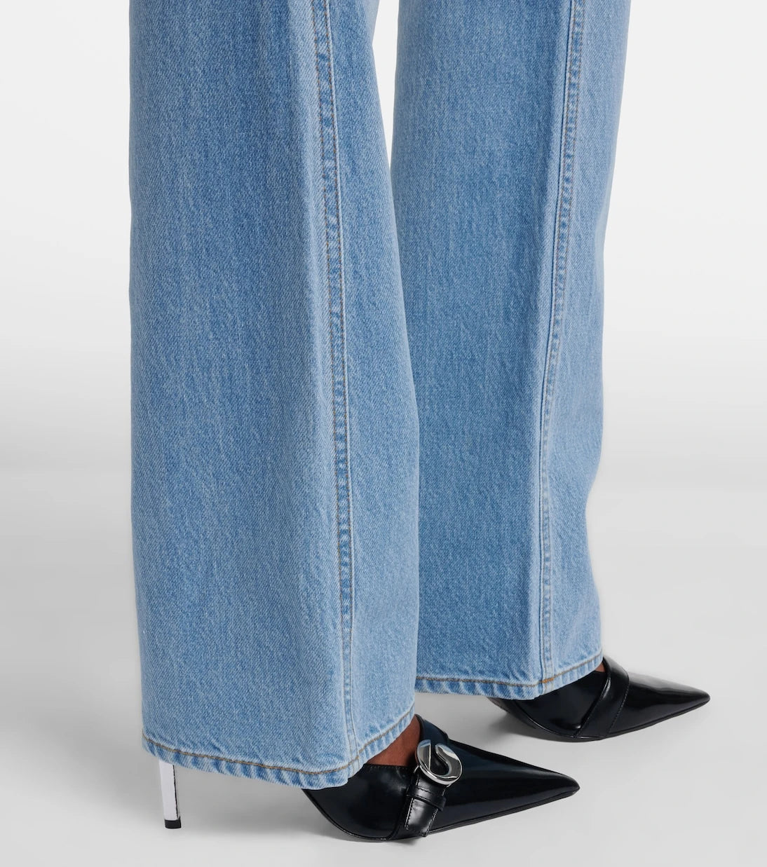 Coperni - Spiral straight jeans