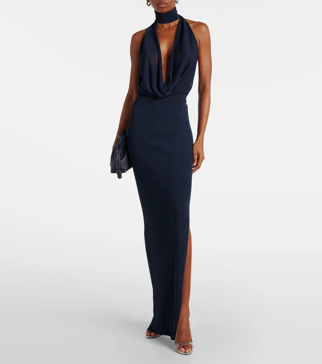 Aya Muse - Draped halterneck gown