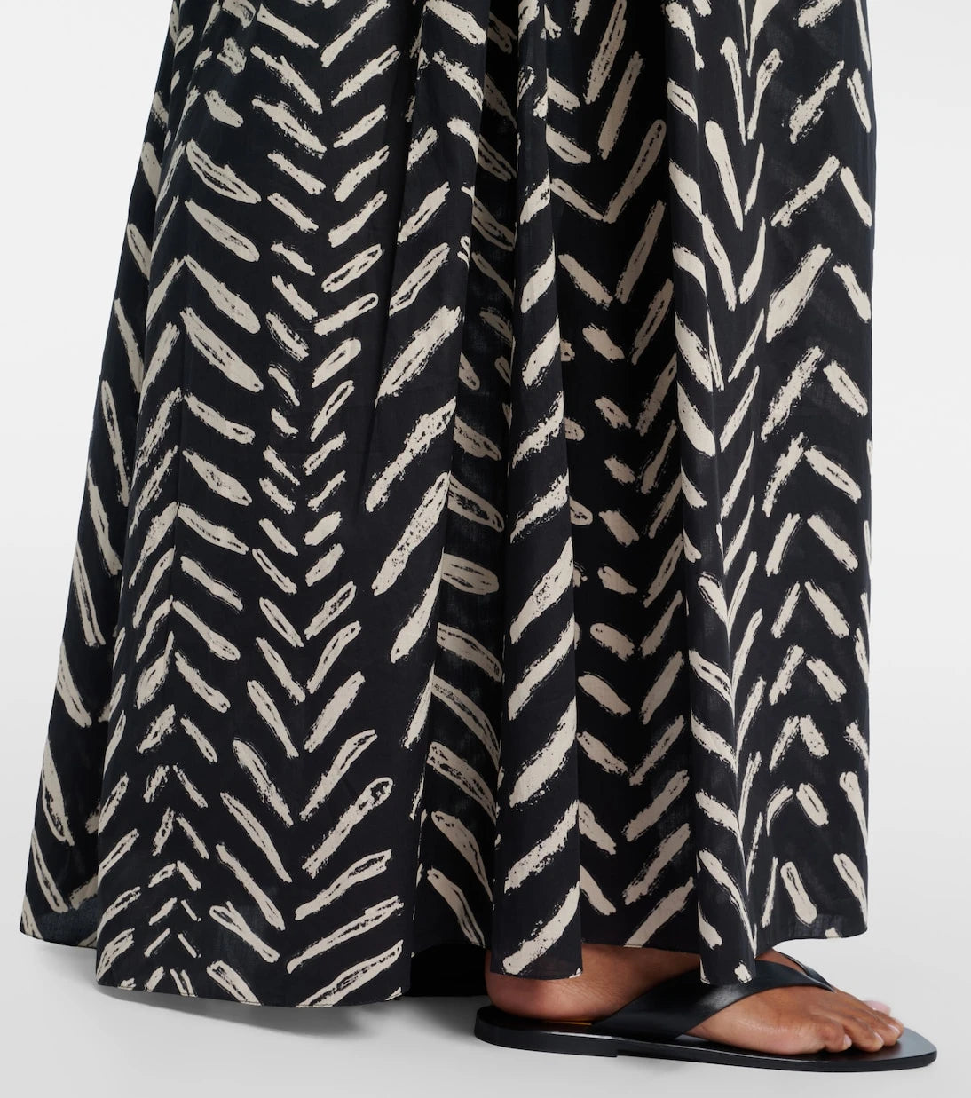 Johanna Ortiz - Printed cotton maxi skirt