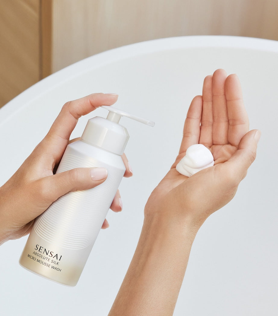 Sensai Absolute Silk Micro Mousse Wash (180ml)