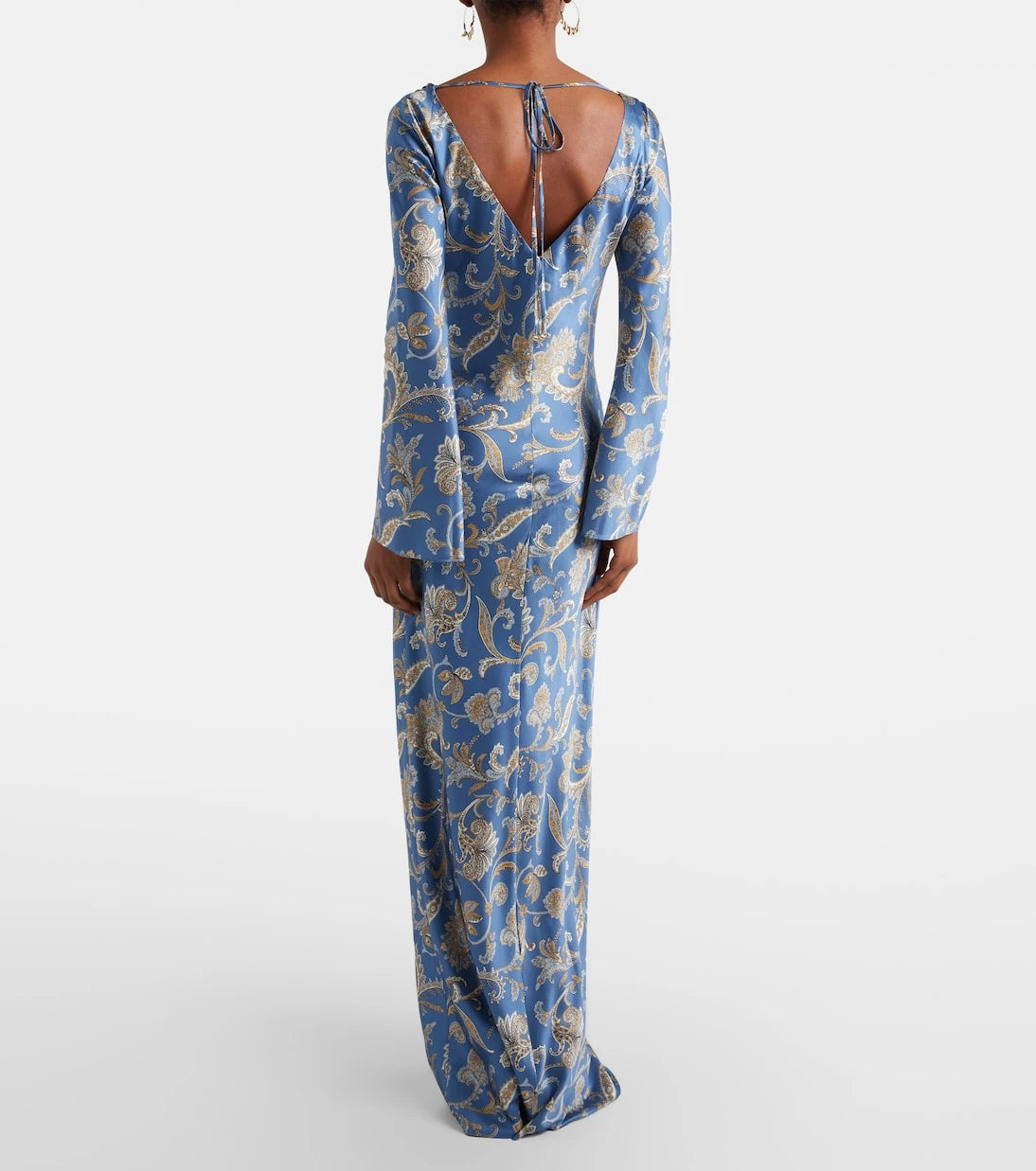 Veronica Beard - Ember printed silk-blend maxi dress