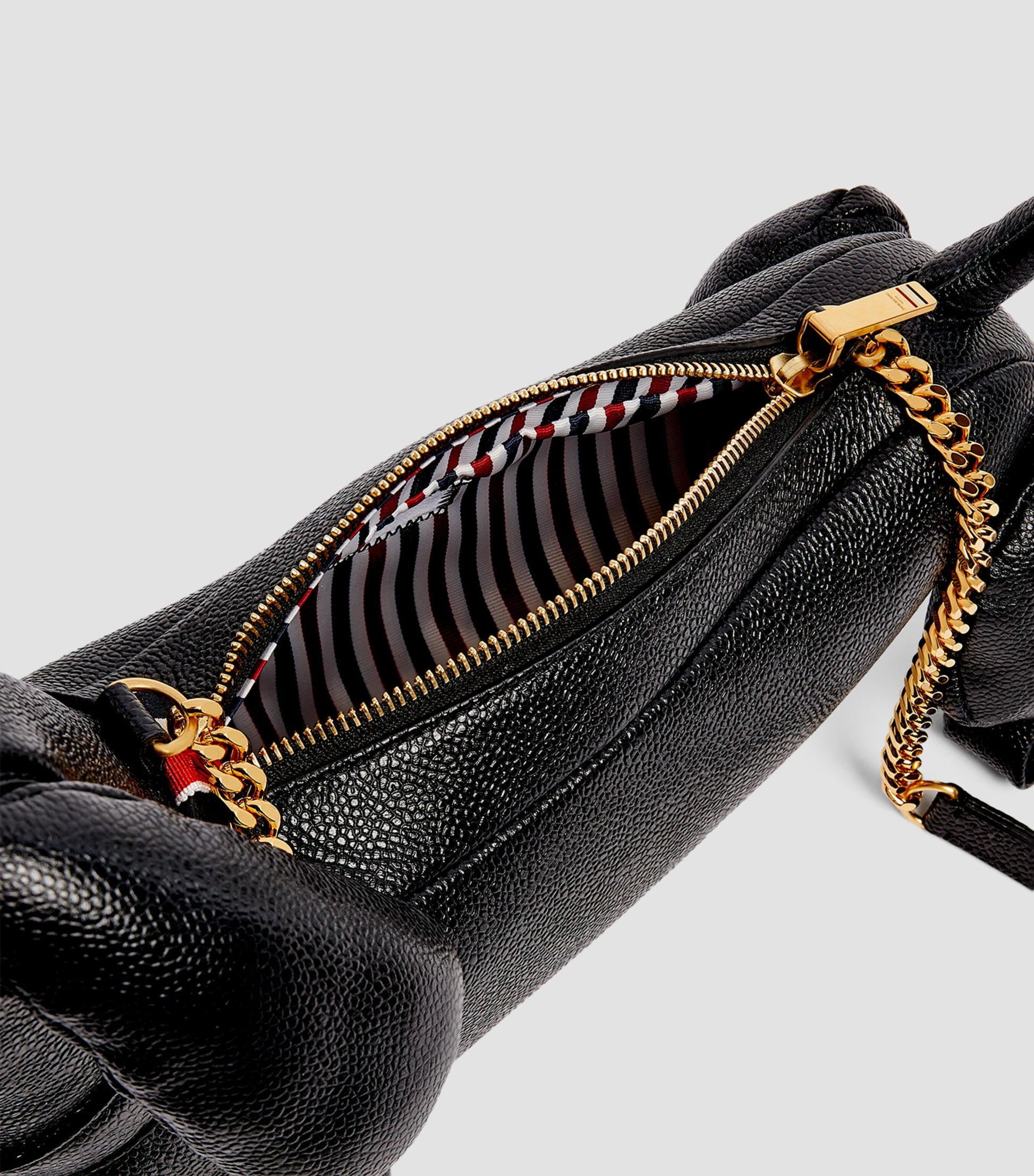 Thom Browne Black Mini Hector Cross-Body Bag