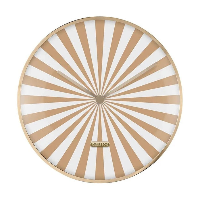 Стенен часовник Karlsson Candy Swirl Dome