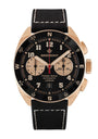 Bremont x Jimmy Chin Rose Gold and Leather Terra Nova Chronograph Watch 42.5mm