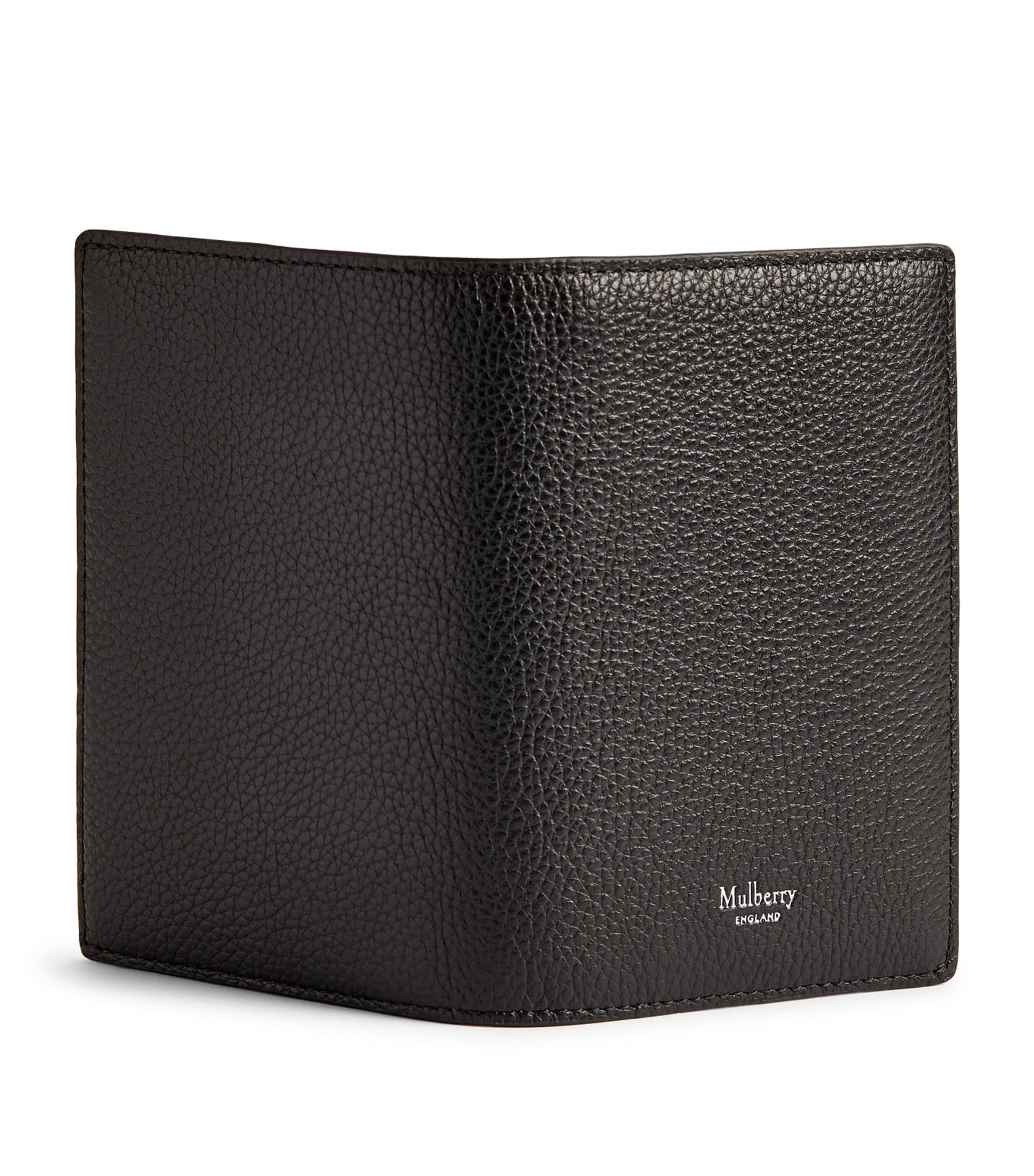 Grained Leather Passport Holder