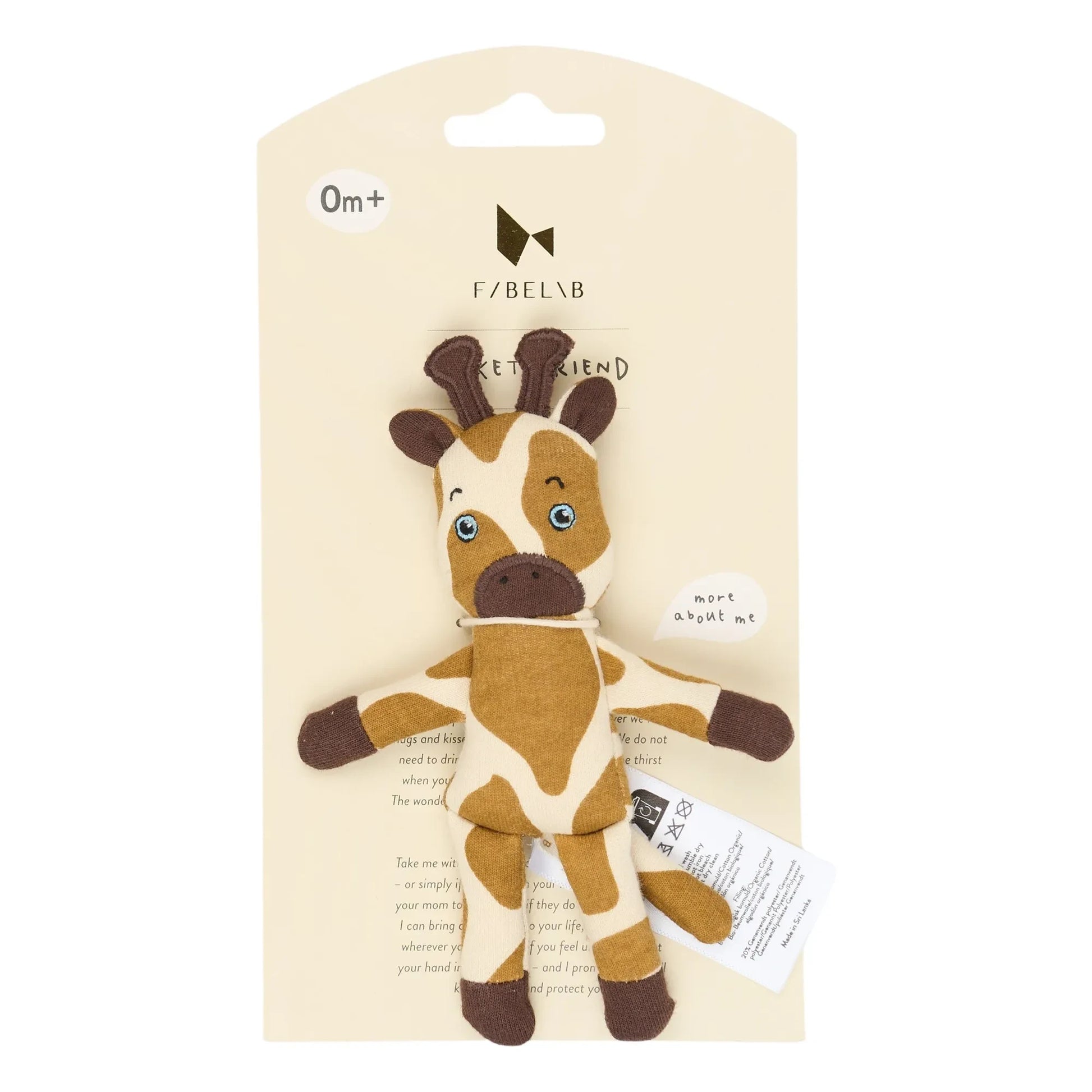 Fabelab - Giraffe doll
