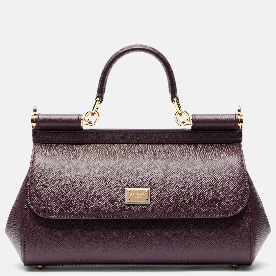 Dolce&Gabbana - Sicily EW Small leather tote bag