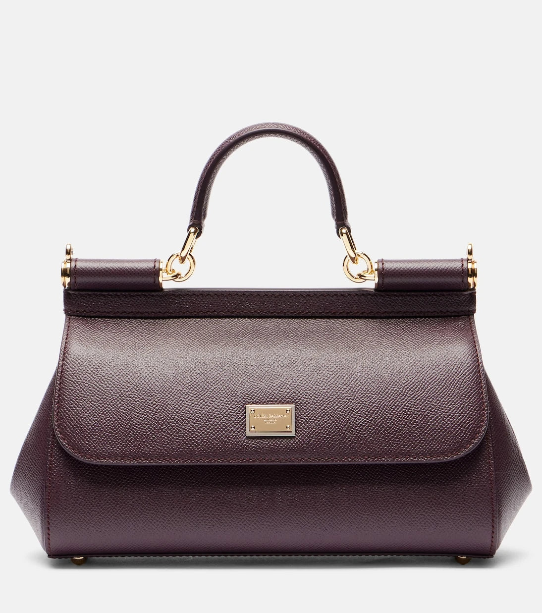 Dolce&Gabbana - Sicily EW Small leather tote bag
