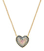 Emily P. Wheeler Yellow Gold and Sapphire Heart Lucy Necklace