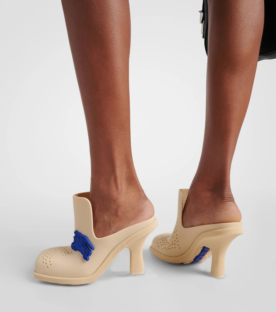 Burberry - Highland rubber mules