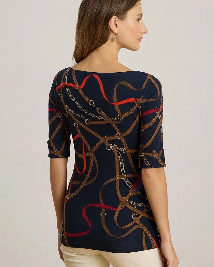 Lauren Ralph Lauren Uzun Kollu Bluz