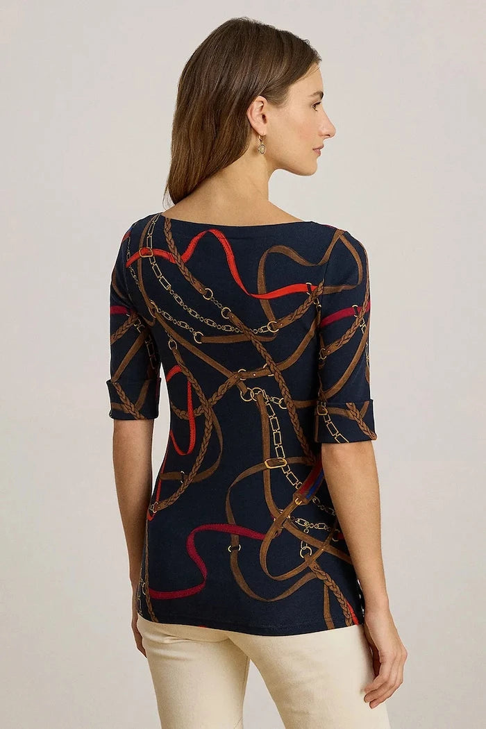 Блуза с дълги ръкави Lauren Ralph Lauren
