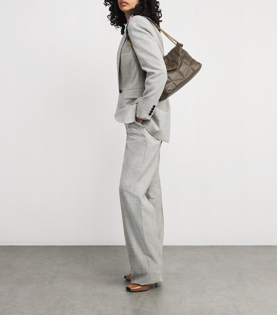 Green Small Loulou Puffer Shoulder Bag