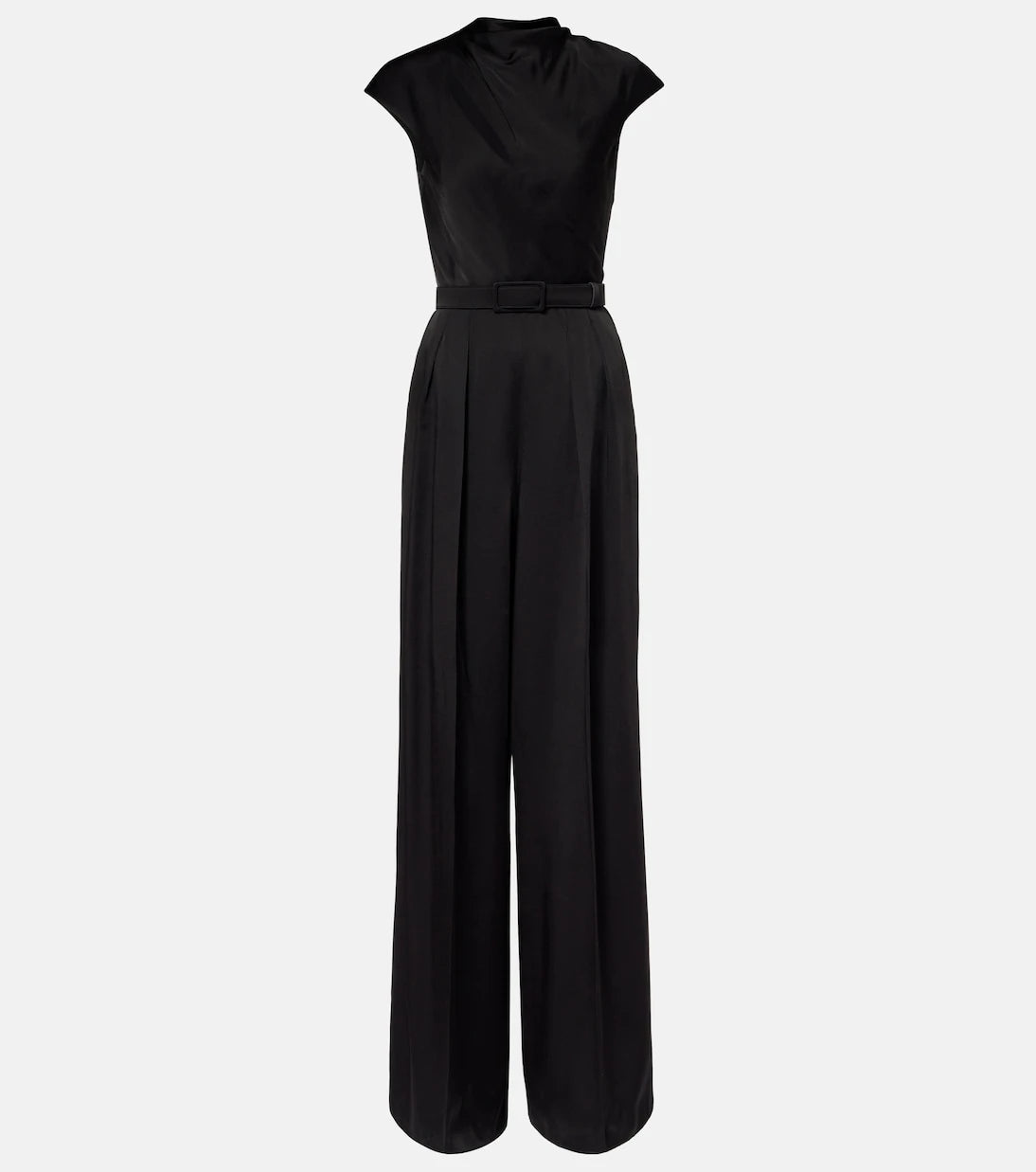 Max Mara - Vespa cutout satin jumpsuit