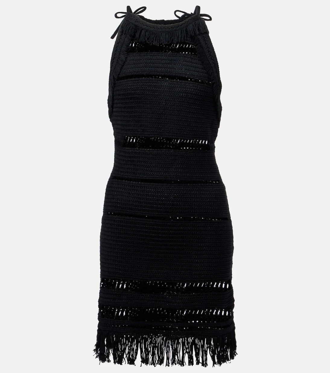 Marant Etoile - Araliage macramé cotton minidress