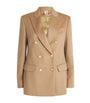 Max Mara Camel Hair Double-Breasted Blazer