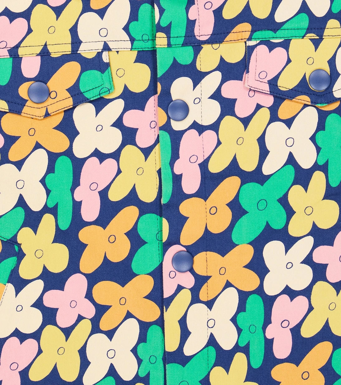 Jellymallow - Flower cotton-blend jacket