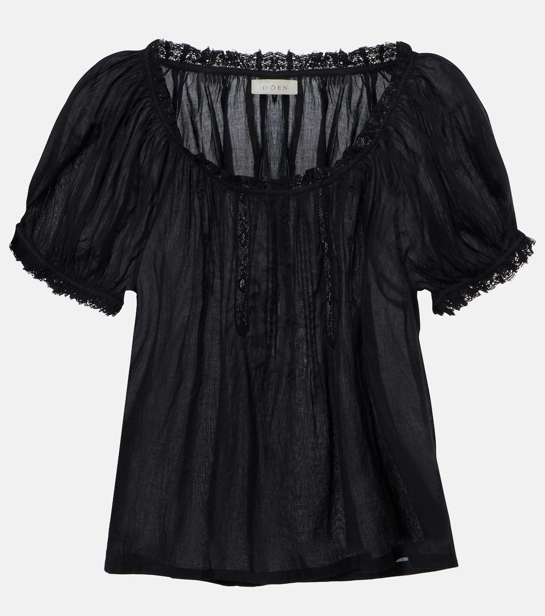 Dôen - Frederica cotton voile top