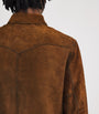 Brown Double RL Roughout Suede Jacket