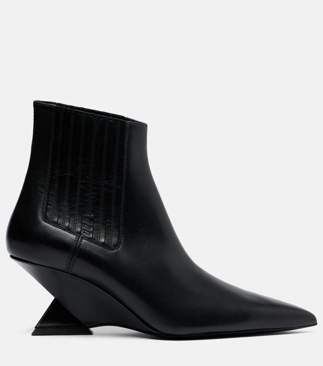 The Attico - Cheope leather ankle boots