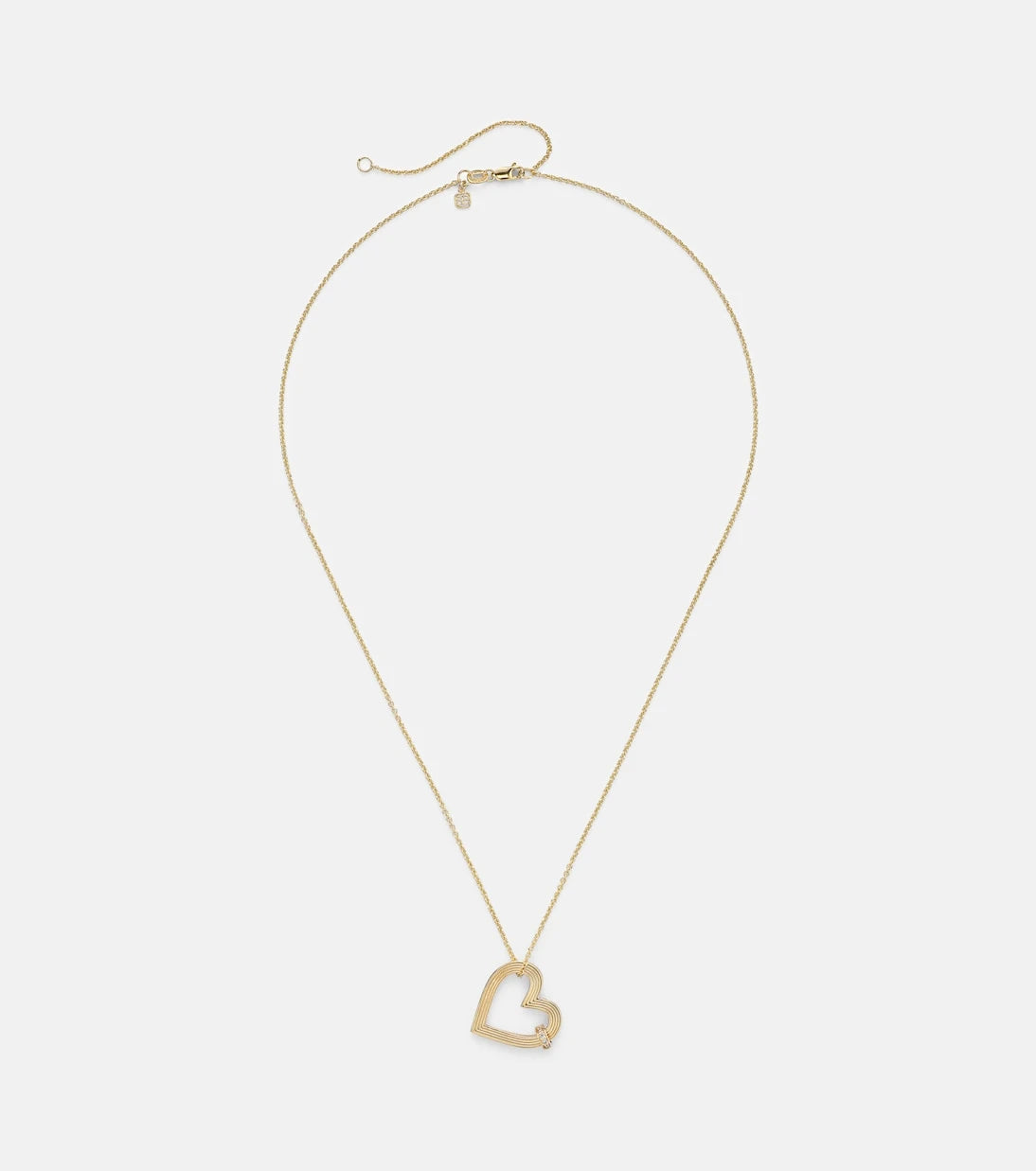 Sydney Evan - 14kt gold necklace with diamonds