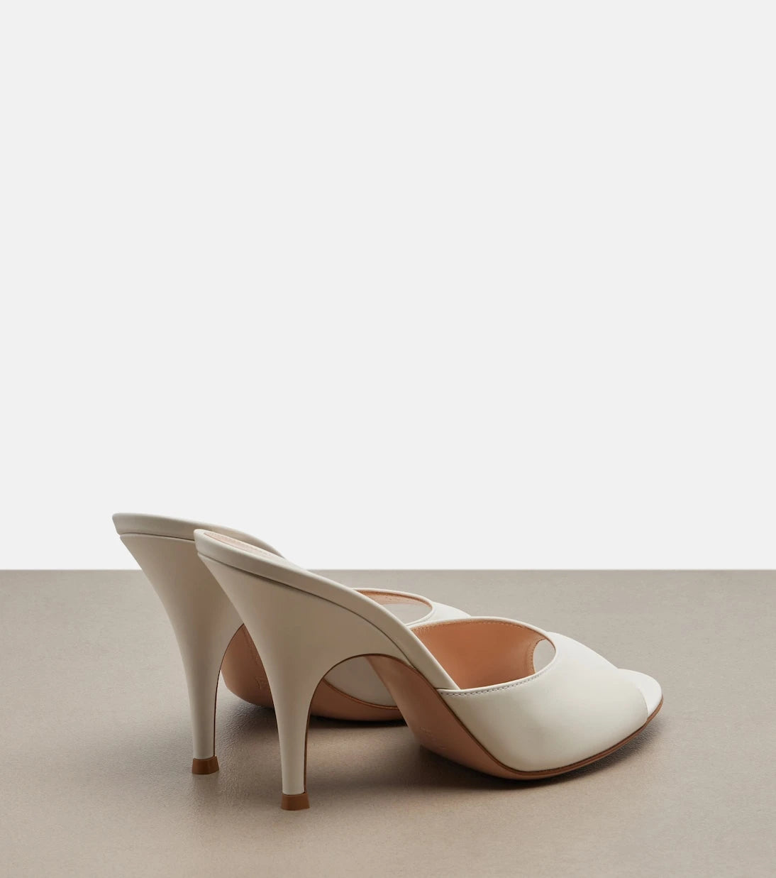 Gianvito Rossi - Sofia leather mules