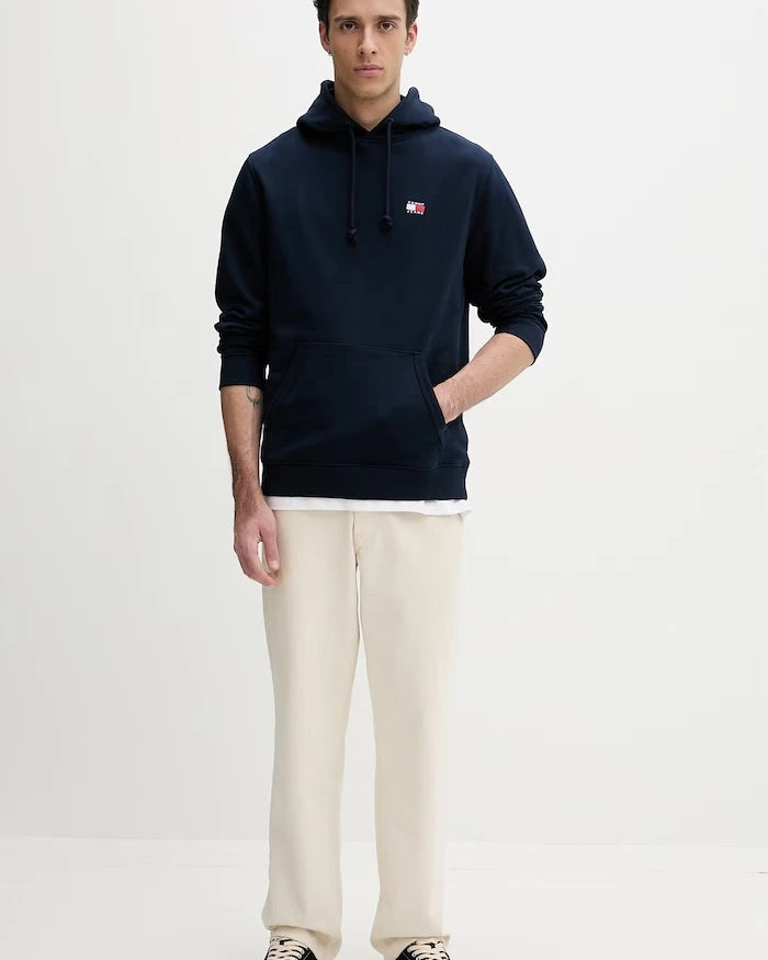 Tommy Jeans суичър с качулка мъжки от памук