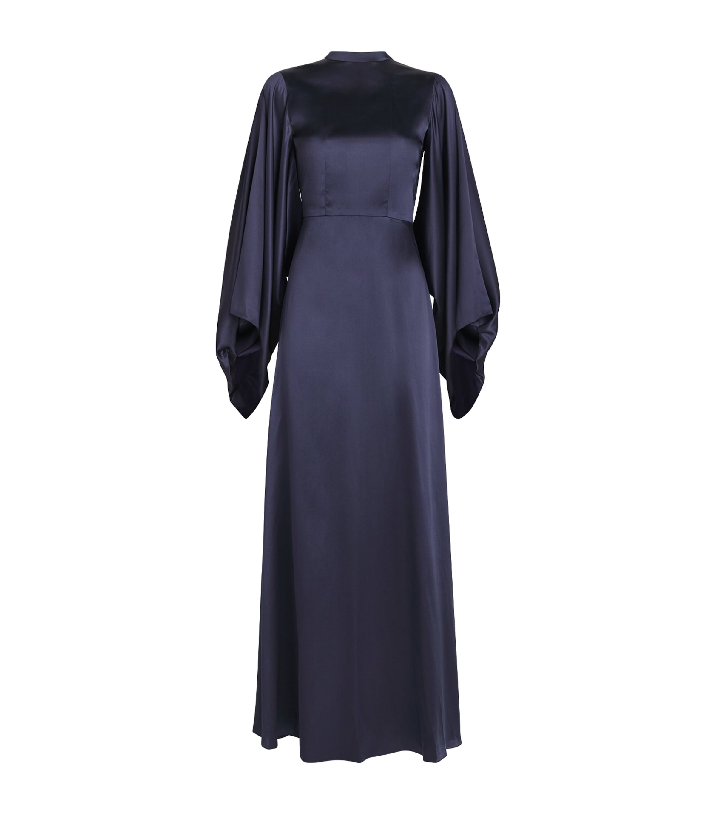 E.STOTT Navy Silk-Crystal Cleo Gown