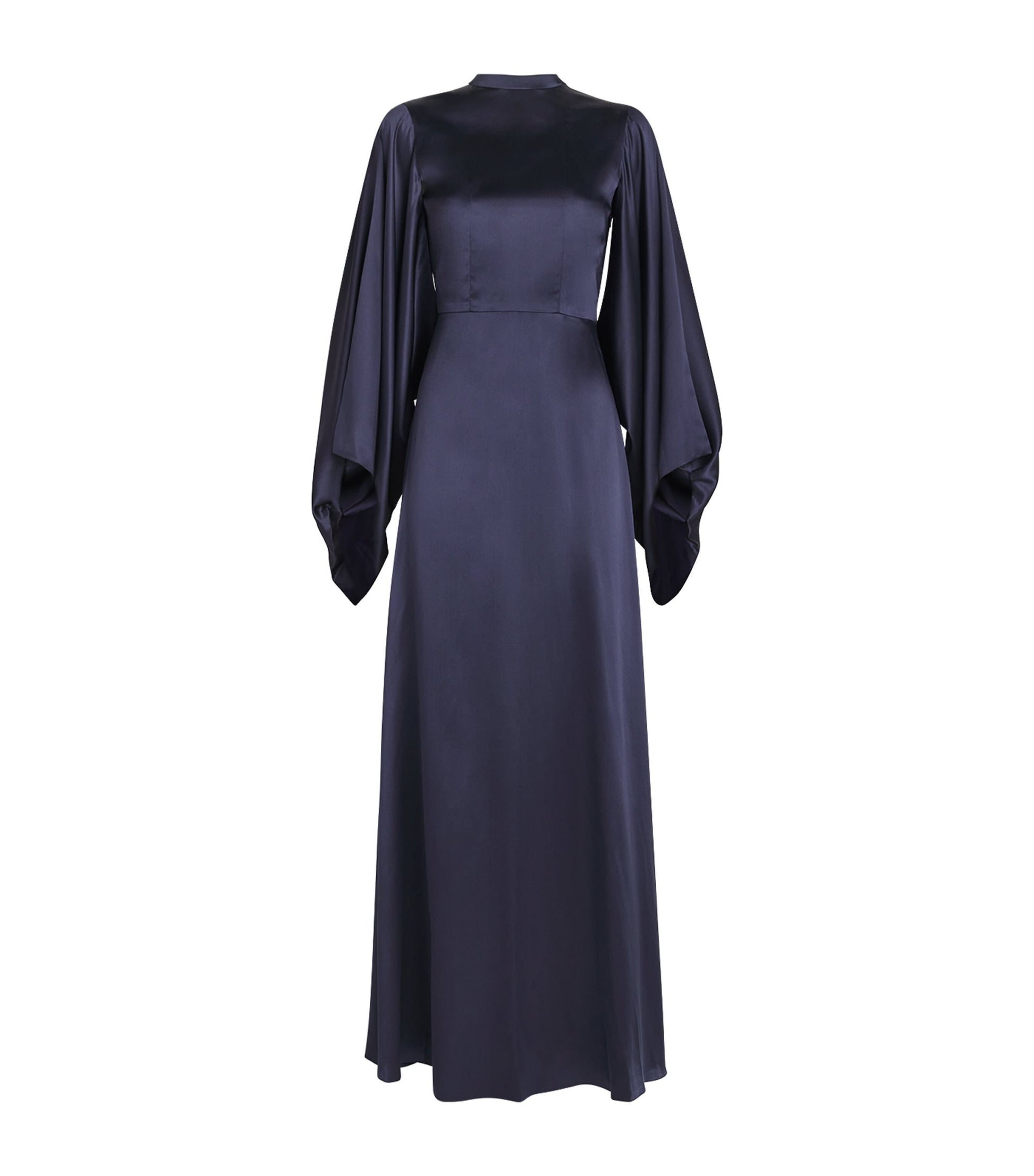 E.STOTT Navy Silk-Crystal Cleo Gown