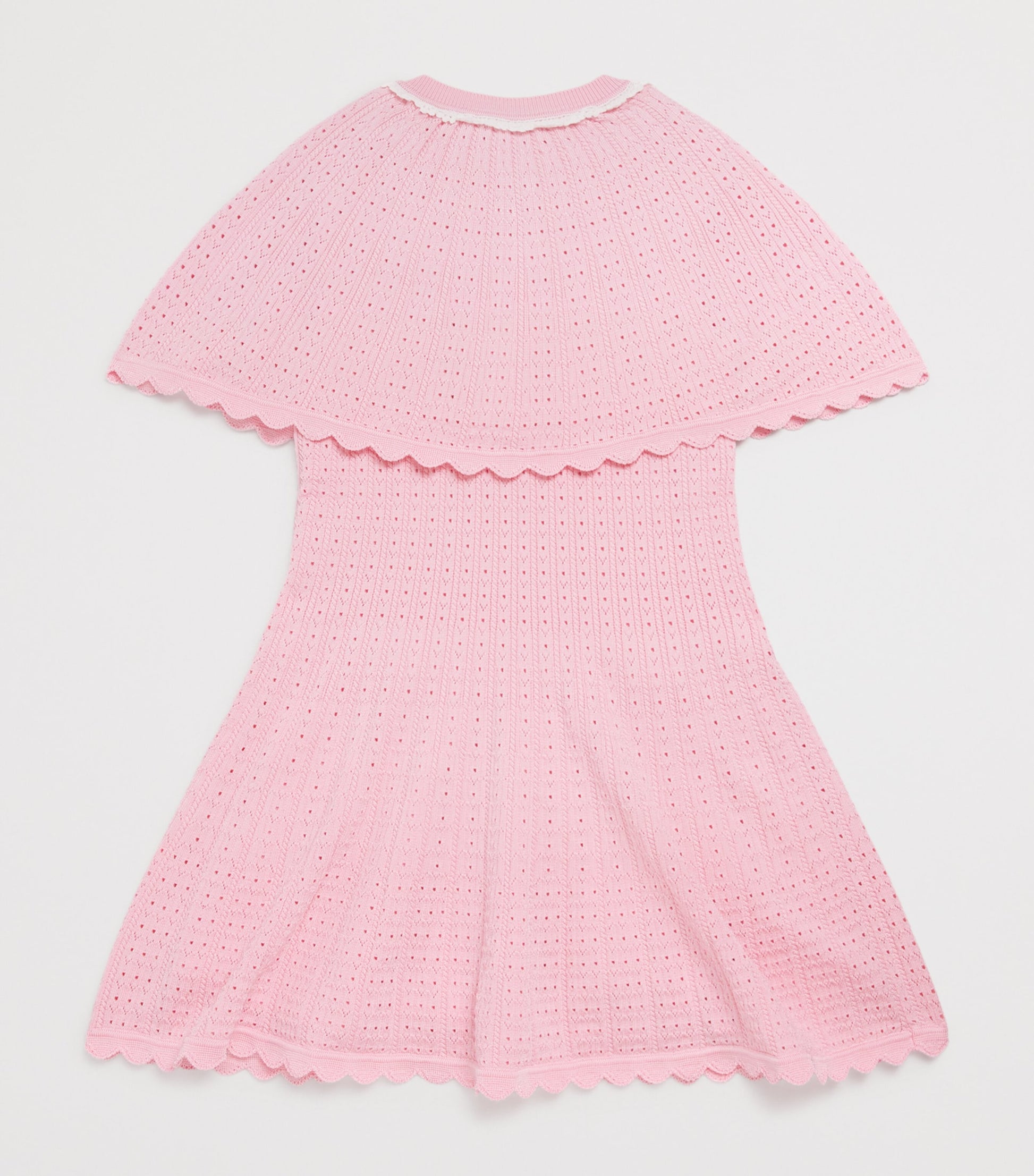Self-Portrait Kids Knitted Cape Dress (3-12 Years)