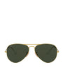Ray-Ban Gold Aviator Sunglasses