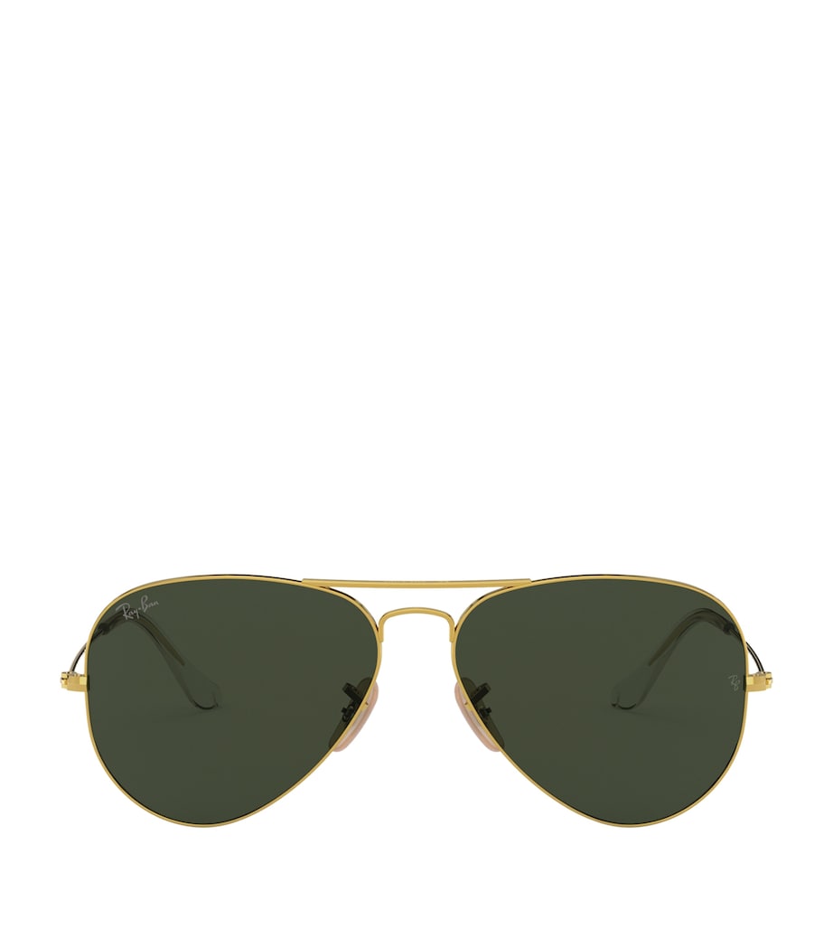 Ray-Ban Gold Aviator Sunglasses