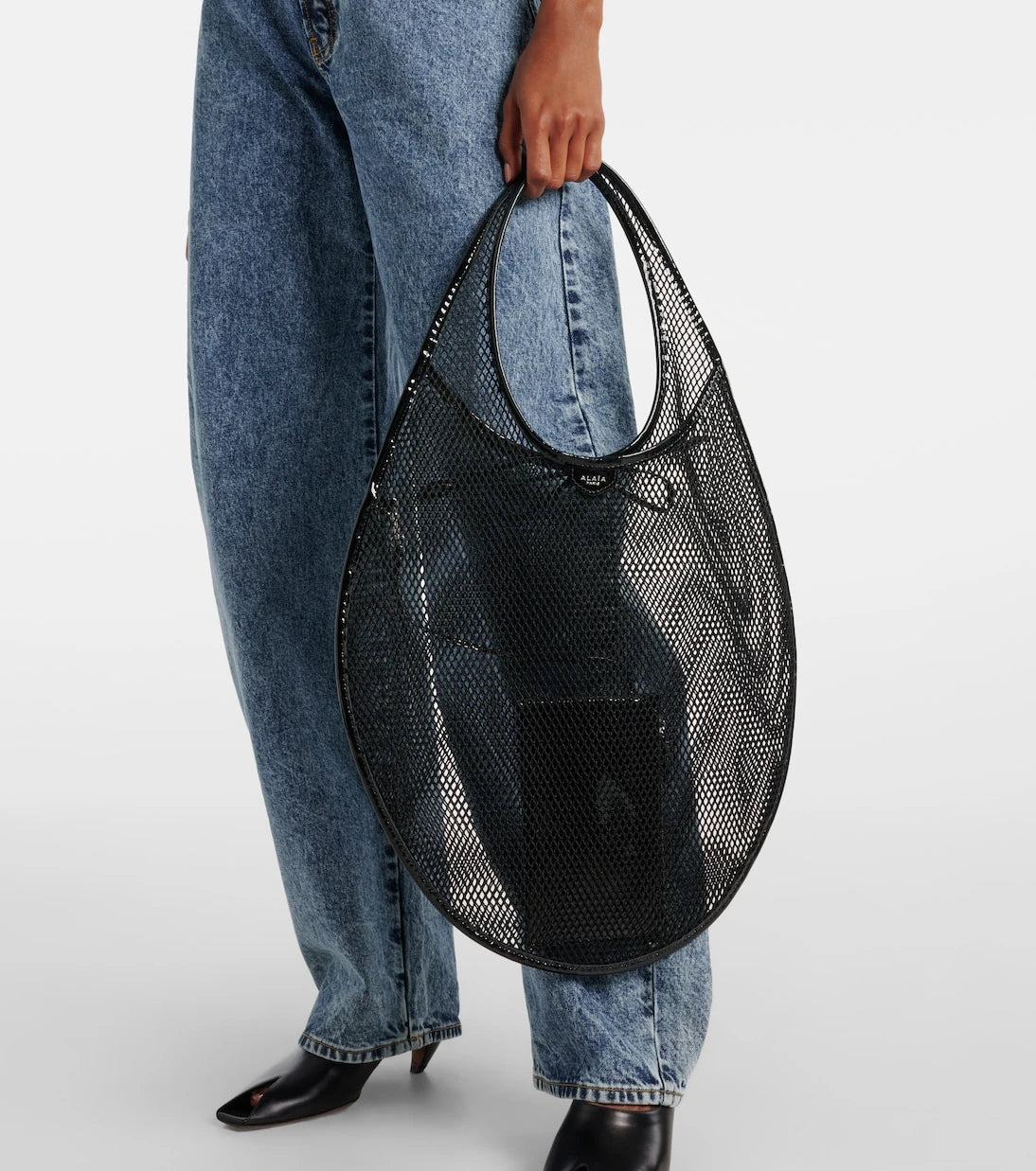 Alaïa - One Piece XL fishnet shoulder bag
