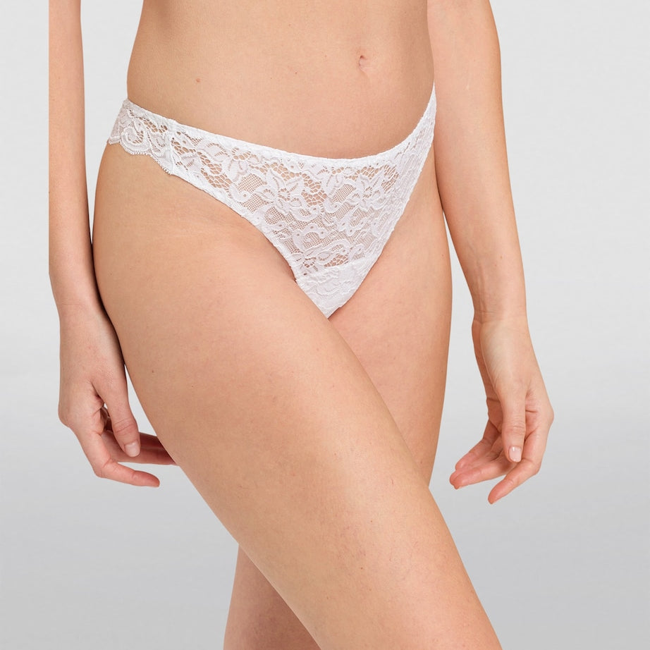 White Moments Thong