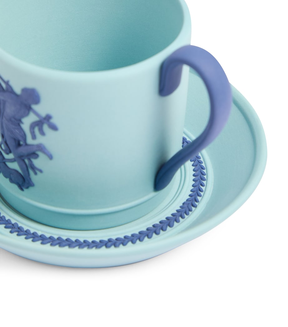 Jasper Bacchus Teacup and Saucer