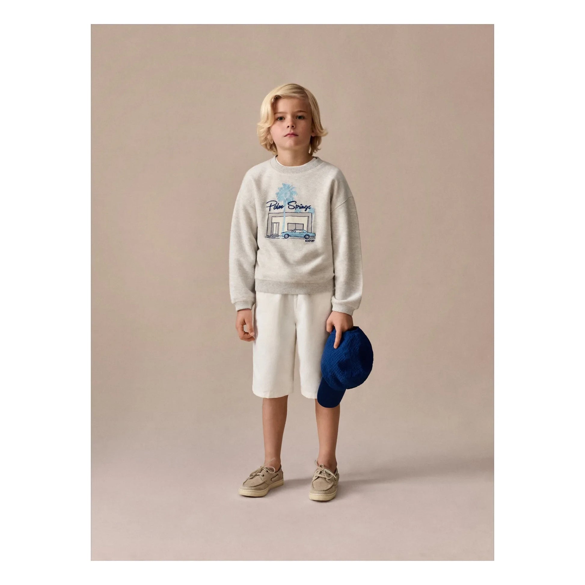 Bonpoint - Elgar organic cotton shorts | Ecru