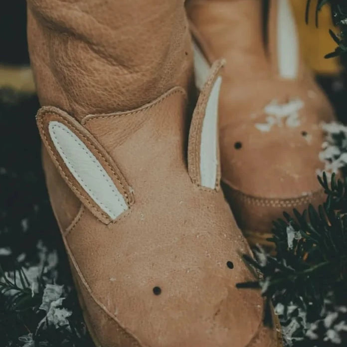 Детски кожени зимни обувки Donsje Wadudu Classic Boots Bunny