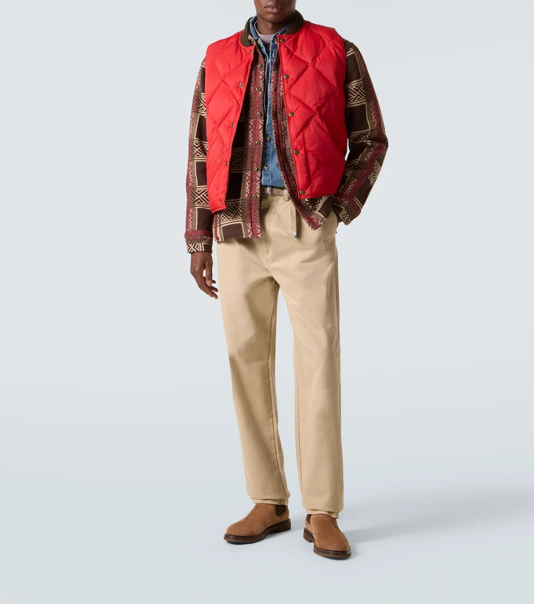RRL - Cotton jacquard overshirt