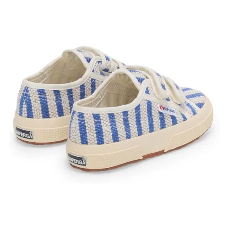 Superga - 2750 Stripes Lace-up Sneakers | Blue